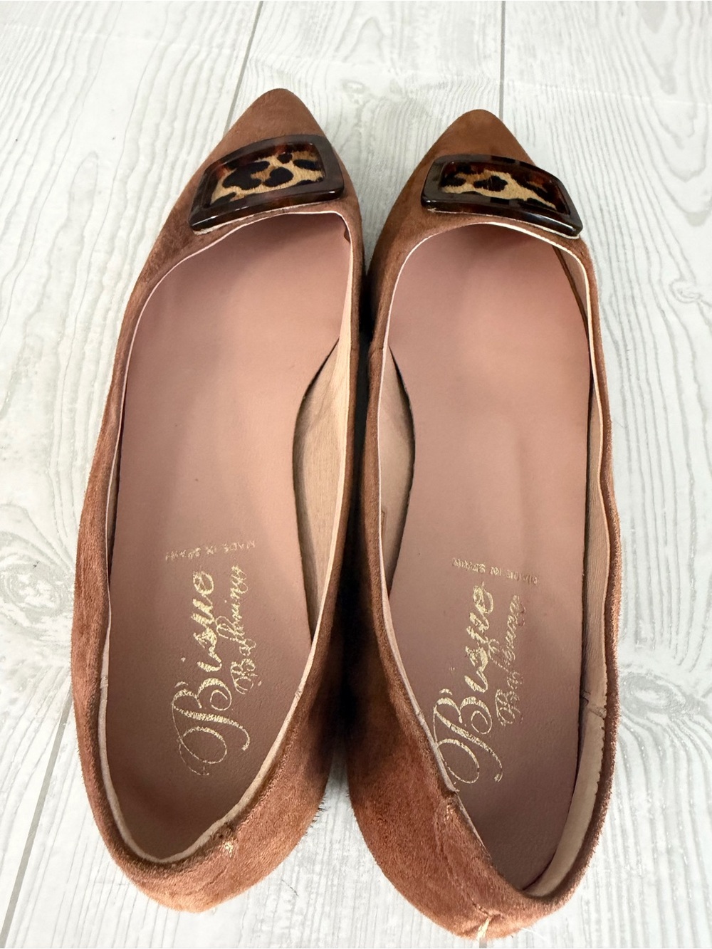 Anthropologie Bisue Ballerinas Tori Flats - Picture 2 of 10